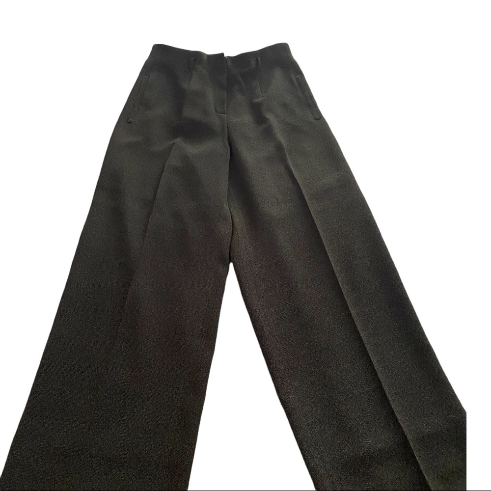 Jones New York High Waist  Wide Legs  Dress Pants Size 10 Gray.